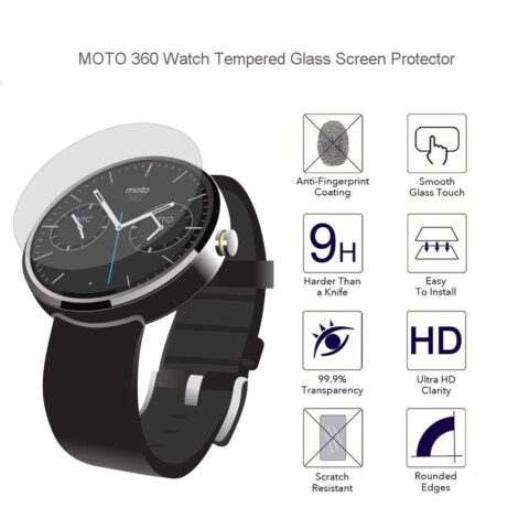 vidrio templado gorila glass moto 360 1ra/2da generacion