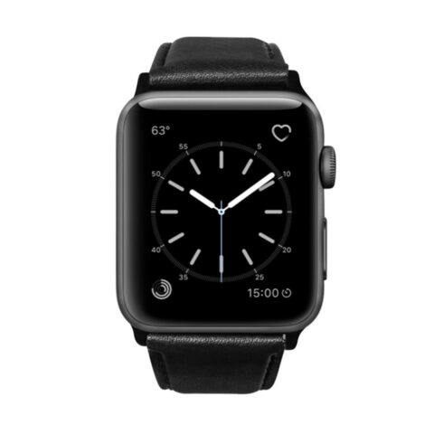 malla para apple watch cuero clasica