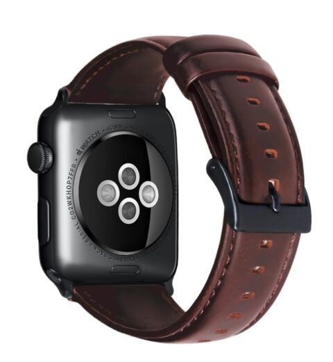 malla para apple watch cuero clasica