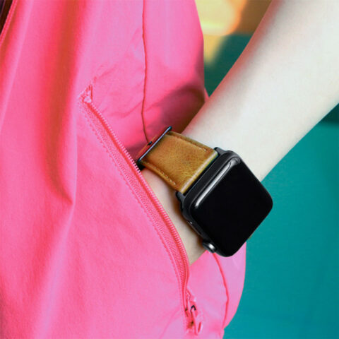 malla para apple watch cuero clasica