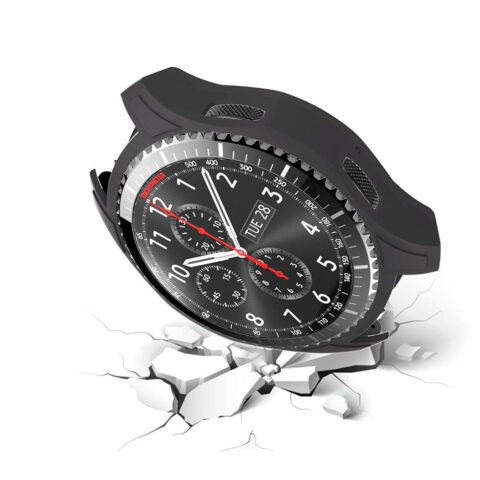 funda bumper de silicona para samsung gear s3 classic / frontier