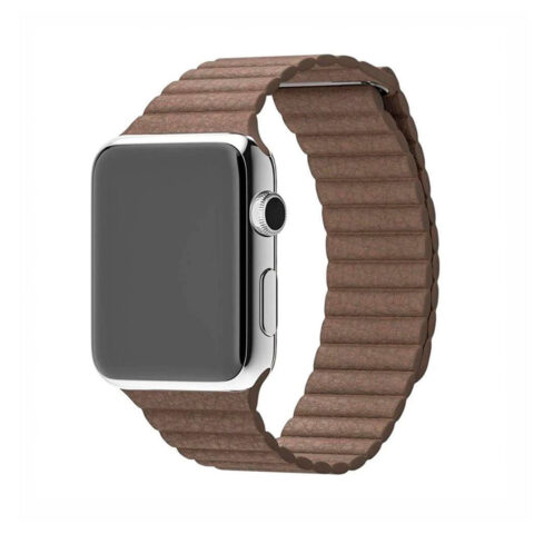 malla cuero loop para apple watch
