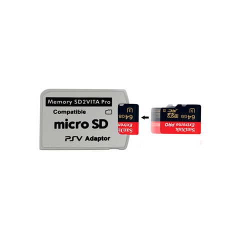 adaptador memoria sd2vita 5.0 micro sd a ps vita 1000 2000