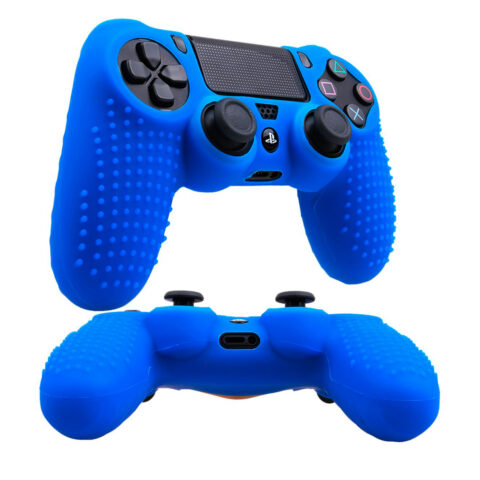funda silicona antideslizante joystick ps4 + 2 grips