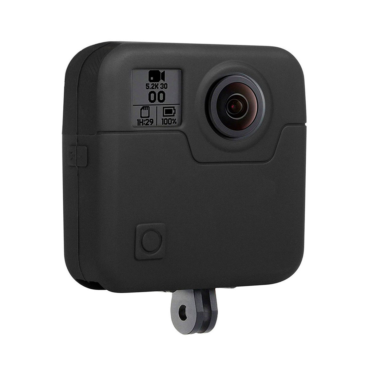 funda silicona gopro session 5 negro 2 Funda Silicona Protectora Carcasa Para Gopro Fusion 360 - Imagen 1