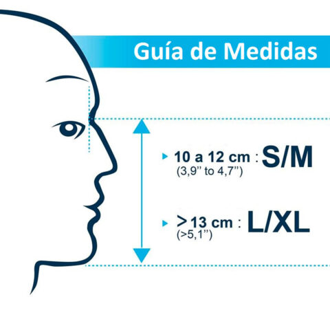 Mascara Snorkel Buceo Integral Full Face Gopro - Imagen 9