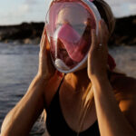Mascara Snorkel Buceo Integral Full Face Gopro - Imagen 8