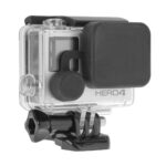 tapa silicona para lente carcasa sumergible gopro hero 3 4