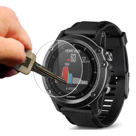 vidrio templado gorila glass para garmin fenix 3hr (36.8mm)