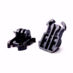 clip soporte hook base hebilla de montaje plano + tornillo para gopro