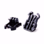 clip soporte hook base hebilla de montaje plano para gopro
