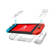 funda crystal protector acrilico para nintendo switch