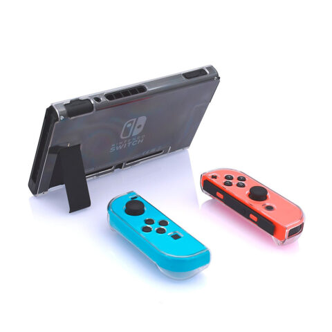 funda crystal protector acrilico para nintendo switch