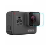 vidrio templado pantalla y lente camara para gopro hero 5 6 7