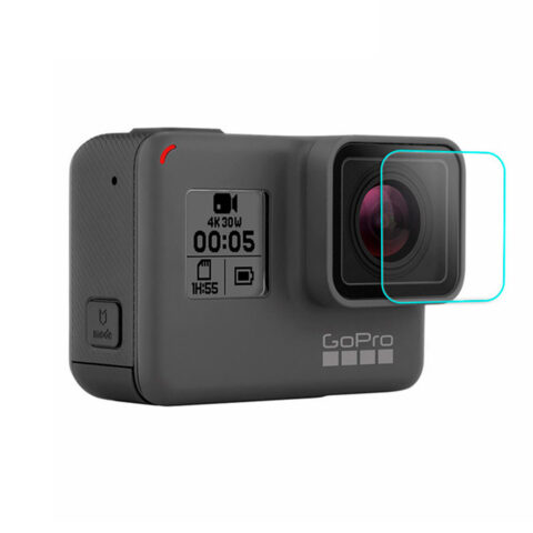 vidrio templado pantalla y lente camara para gopro hero 5 6 7