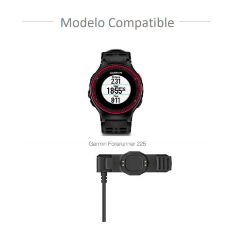 cable de carga usb cargador para garmin forerunner 225