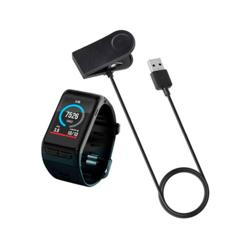 cable de carga usb clip cargador para garmin vivoactive hr
