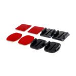 clip pegatina enganche adhesivo curvo y plano gopro x 4