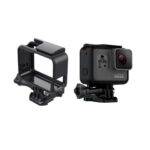 carcasa marco frame abierto para gopro hero 5 6 7 con base