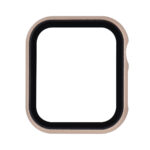 bumper protector aluminio vidrio apple watch 38 40 42 44