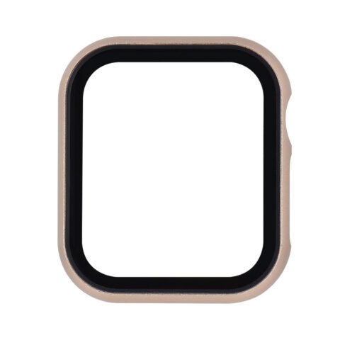 bumper protector aluminio vidrio apple watch 38 40 42 44