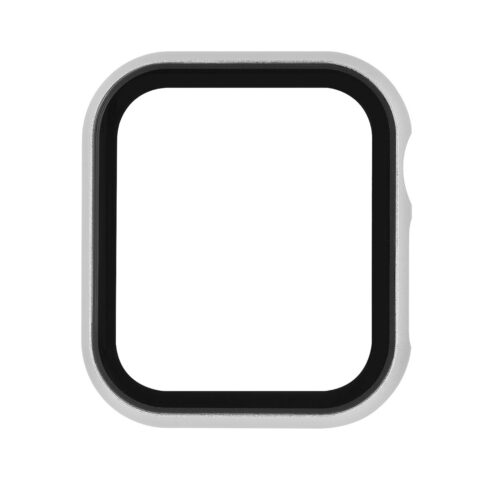 bumper protector aluminio vidrio apple watch 38 40 42 44