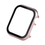 bumper protector aluminio vidrio apple watch 38 40 42 44