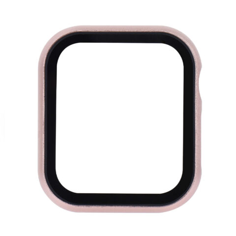 bumper protector aluminio vidrio apple watch 38 40 42 44
