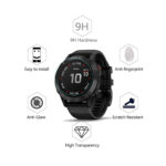 vidrio templado para garmin fenix 6 pro / solar / sapphire