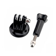 adaptador tripode rosca montaje para gopro + tornillo largo