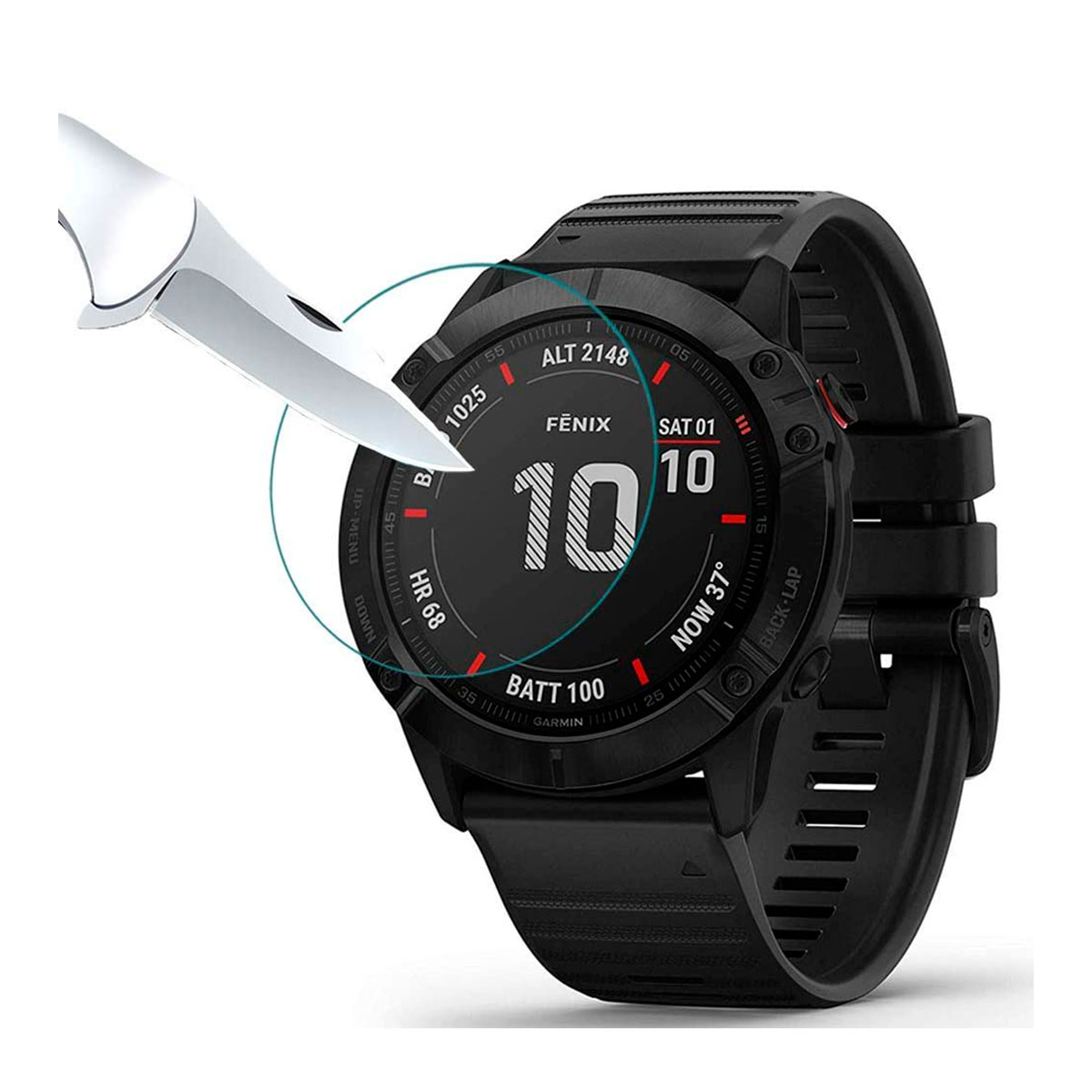 fenix-6x vidrio templado para garmin fenix 6x pro / solar / sapphire