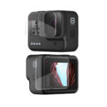 vidrio templado protector de pantallas lente p/ gopro hero 8