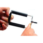 adaptador de celulares para tripode y monopod baston rosca