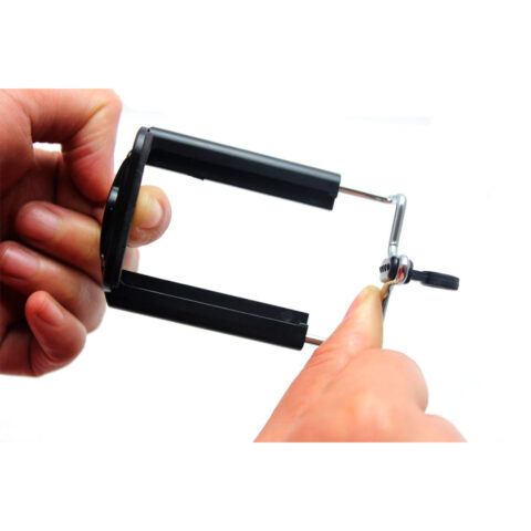 adaptador de celulares para tripode y monopod baston rosca