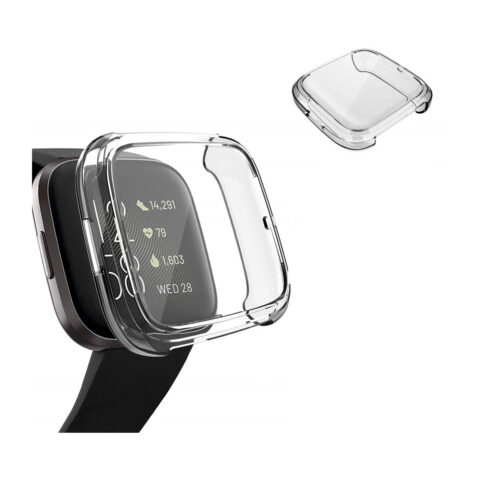 funda bumper protector tpu para fitbit versa lite