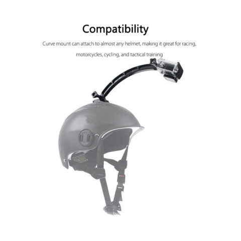 brazo soporte extensor casco para gopro