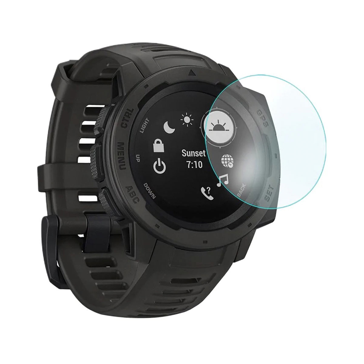 garmin-instinct vidrio templado garmin instinct