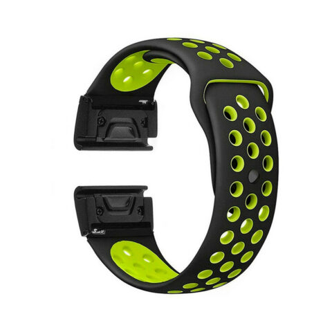 negro con amarillo fluor