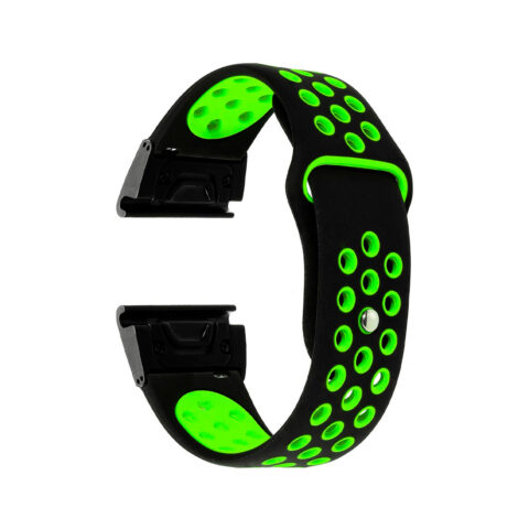 negro con verde fluor