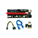 riser ver 009s pcie 6pin 16x btc mineria express usb cripto