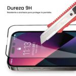 vidrio templado 2.5d para iphone 13 mini 13 pro max