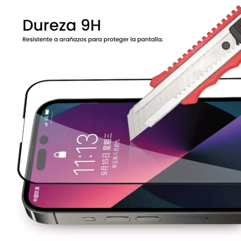 vidrio templado 2.5d para iphone 13 mini 13 pro max