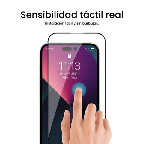 vidrio templado 2.5d para iphone 13 mini 13 pro max