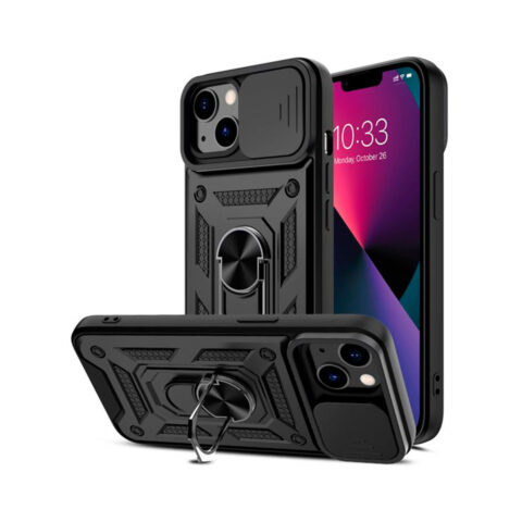 funda con anillo metalico para iphone 13 pro max