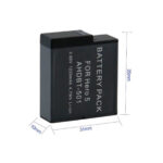 bateria gopro hero 5 ahdbt 501 black 6 7