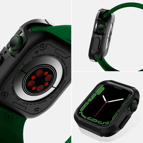 protector bumper rugged armor para apple watch 41mm