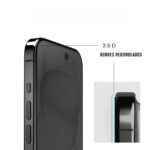vidrio templado antiespia mate para iphone 15 pro max