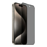 vidrio templado antiespia mate para iphone 15 pro max