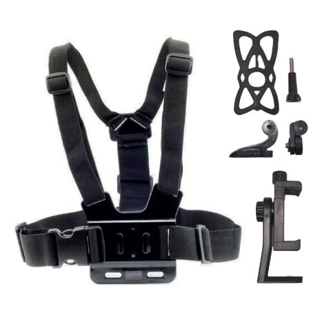 arnes de pecho para celular clip para camara de accion pov