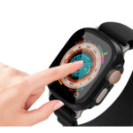 bumper protector marco + vidrio para apple watch 49mm